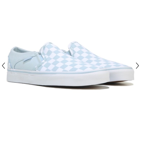 Vans Shoes - Blue Checkered Vans